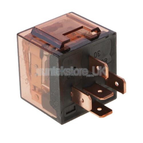 KV-334-01 - RELAY DE 5 PINES 12V 60/80AMP C/FUSIBLE 30AMP