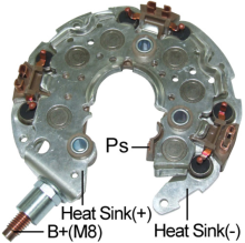 INR433 - TOYOTA/DENSO/HONDA/LEXUX/117MM/50AMP/12DIODOS